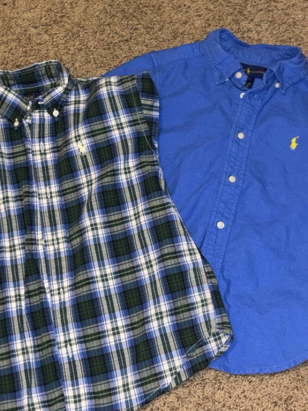 Ralph Lauren Kids Blue Button-Down Shirt